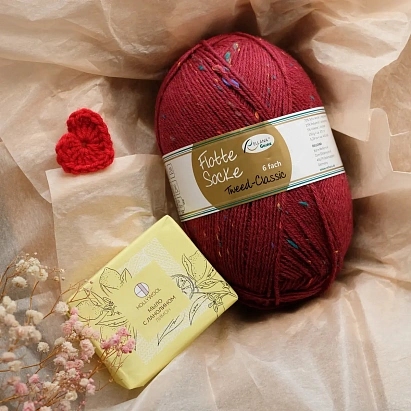 Набор для вязания "Носки  Calzini" Бордо