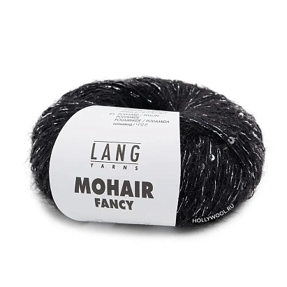 Lang Yarns Mohair Fancy (004/Ночная мгла)