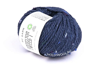BC Garn Hamelton Tweed 1 GOTS (01/Звездная ночь)