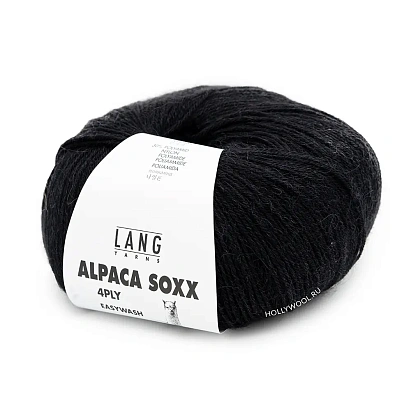 Lang Yarns Alpaca Soxx 4ply (004/Черный) Lang Yarns Alpaca Soxx 4ply (004/Черный)