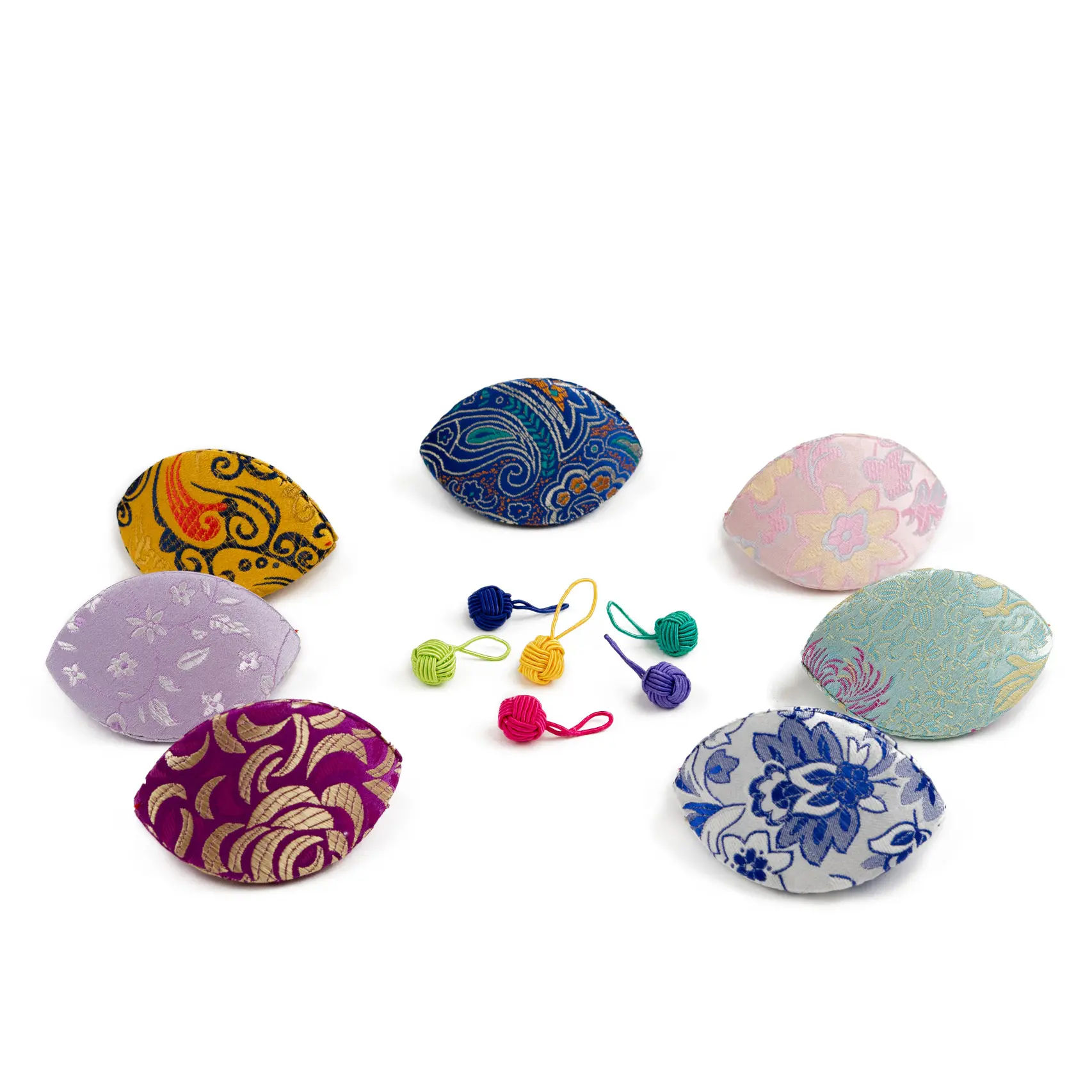 Набор цветных маркеров в чехле Colored Yarn Ball 6 штук HiyaHiya