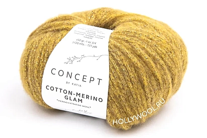 Katia Concept Cotton-Merino Glam (302/Золото) D
