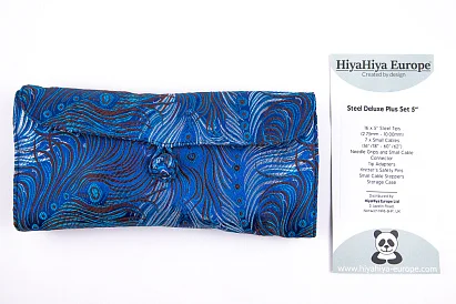 Набор съемных спиц 13 см Steel Deluxe Plus HiyaHiya (синий)