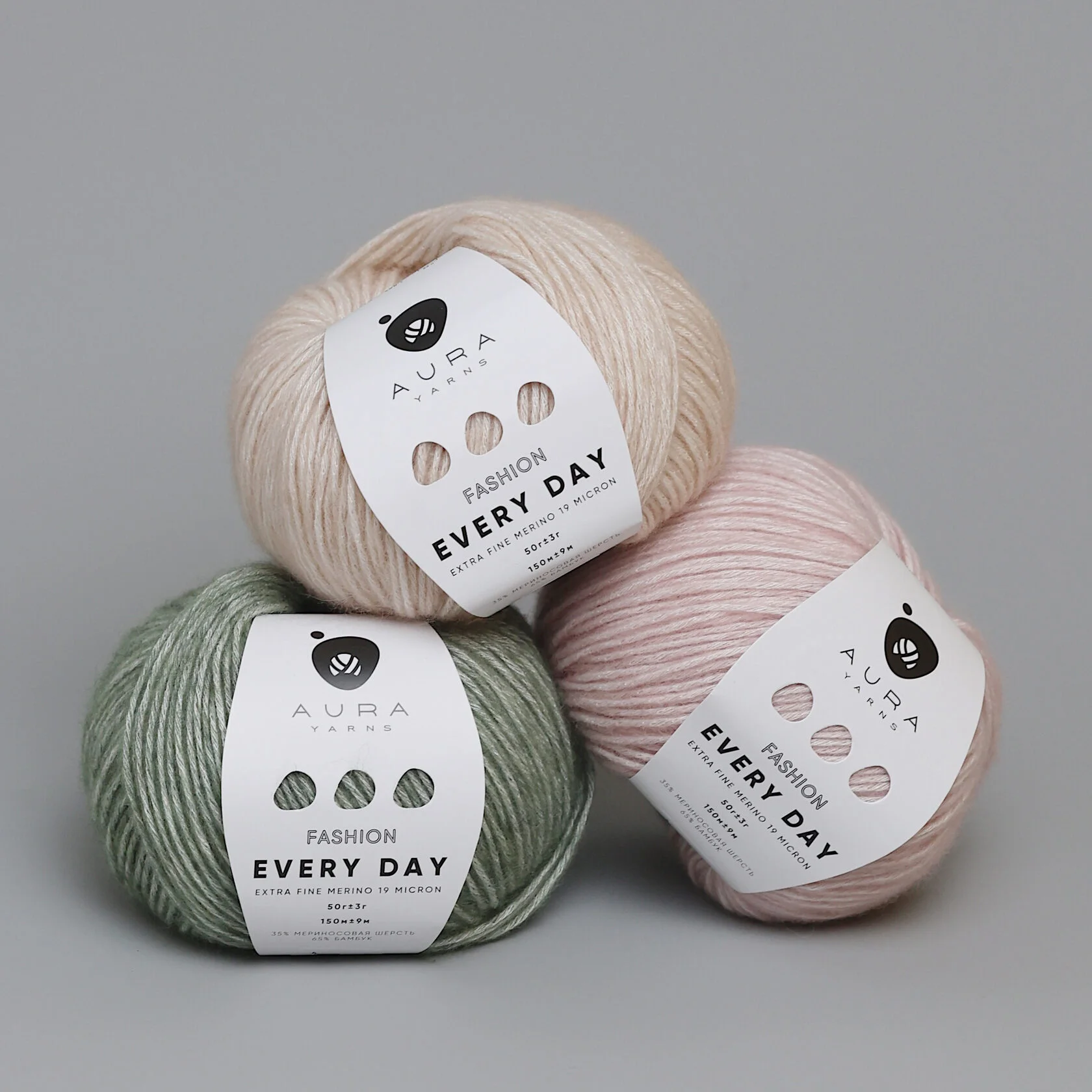 Пряжа Aura Yarns Every Day