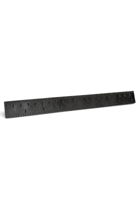 Линейка из кожи Fu Black muud