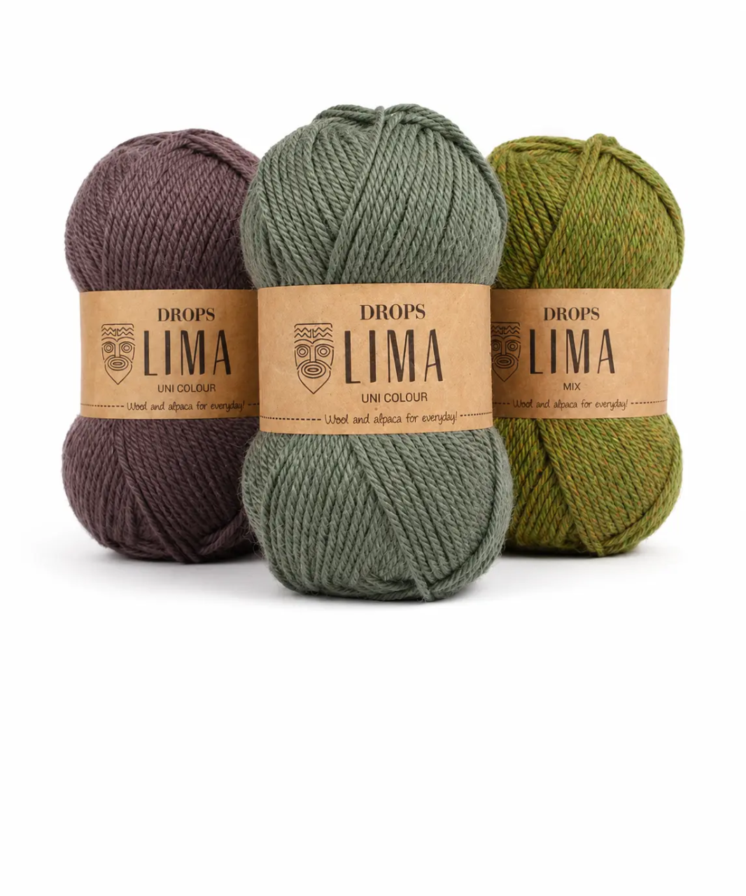 Пряжа Drops Lima MIX & UNI