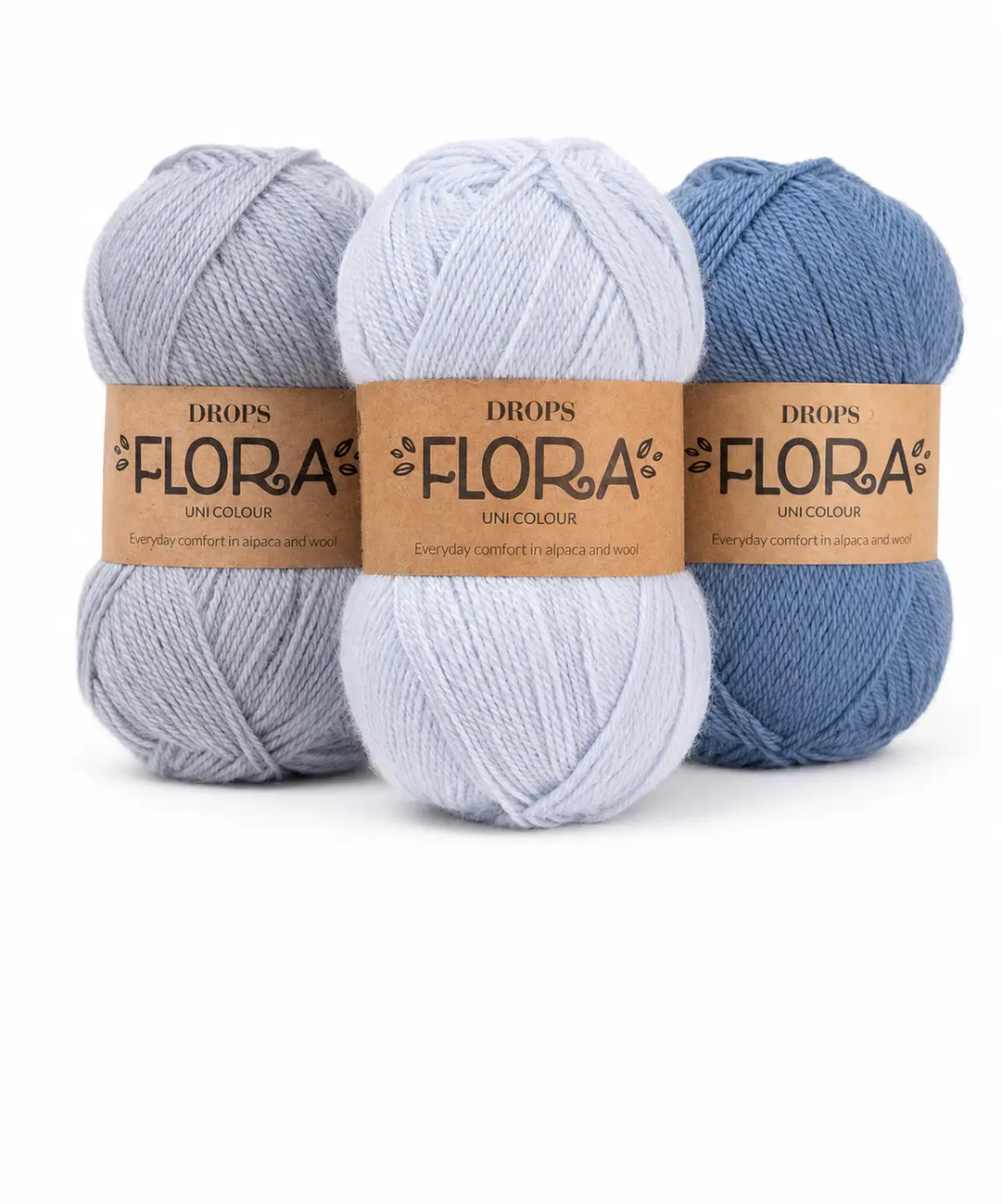 Пряжа Drops Flora MIX & UNI