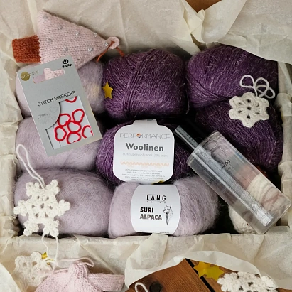 Лимитированный бокс Hollywool x AppleJCrafts