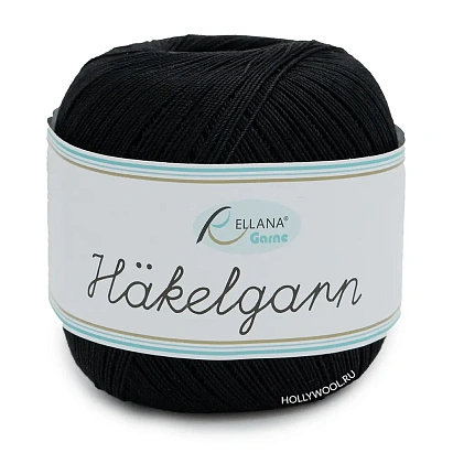 Rellana Häkelgarn (02/Черный) Rellana Häkelgarn (02/Черный)