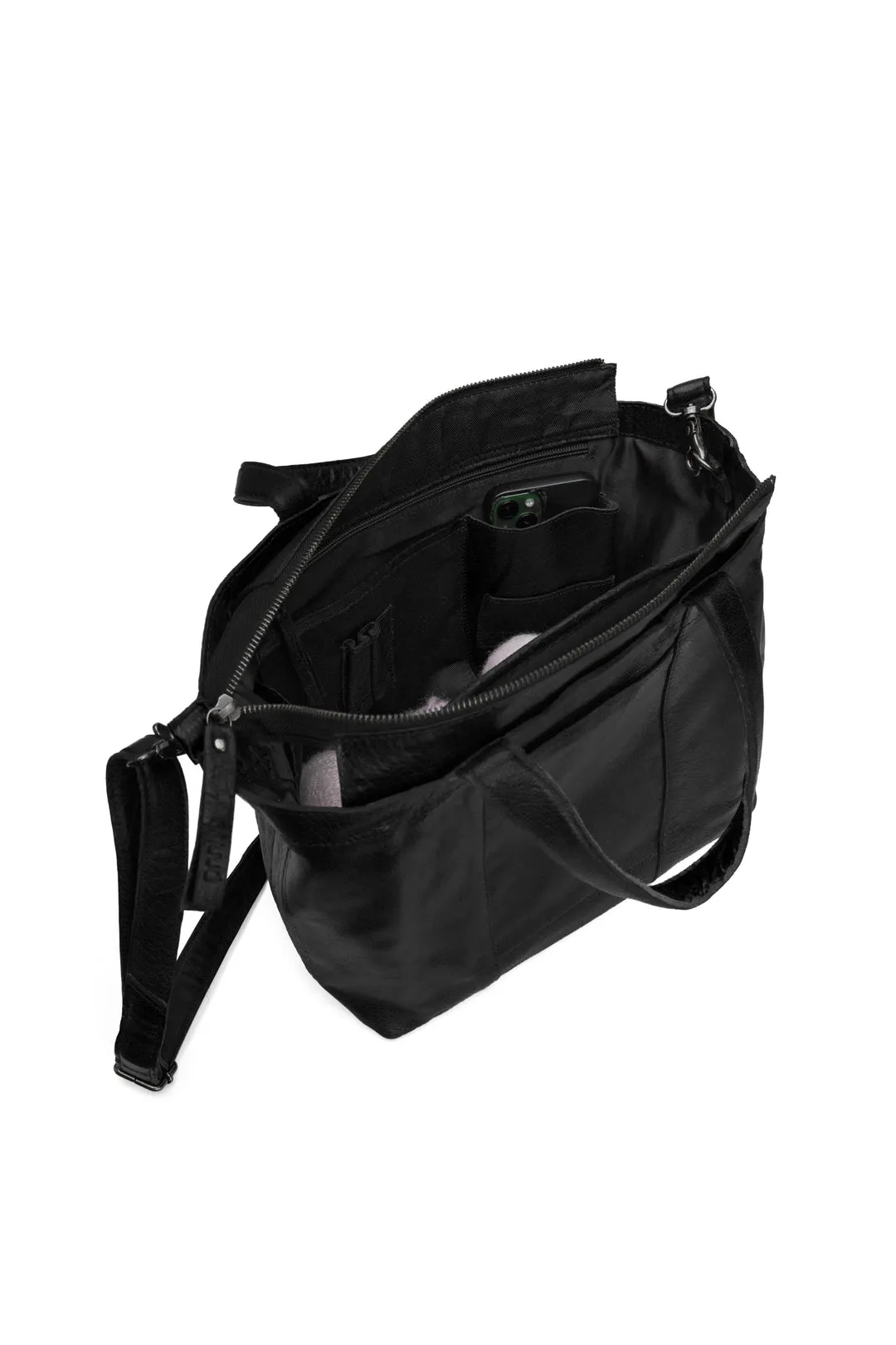 Сумка Hiba w/zipper Black muud