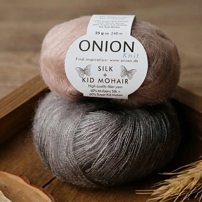 Пряжа Onion Silk+Kid Mohair