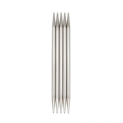 3.75 мм чулочные спицы 10 см Steel HiyaHiya N