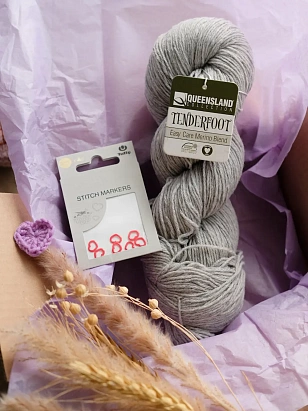 Набор для вязания "Носки Tenderfoot" Серый