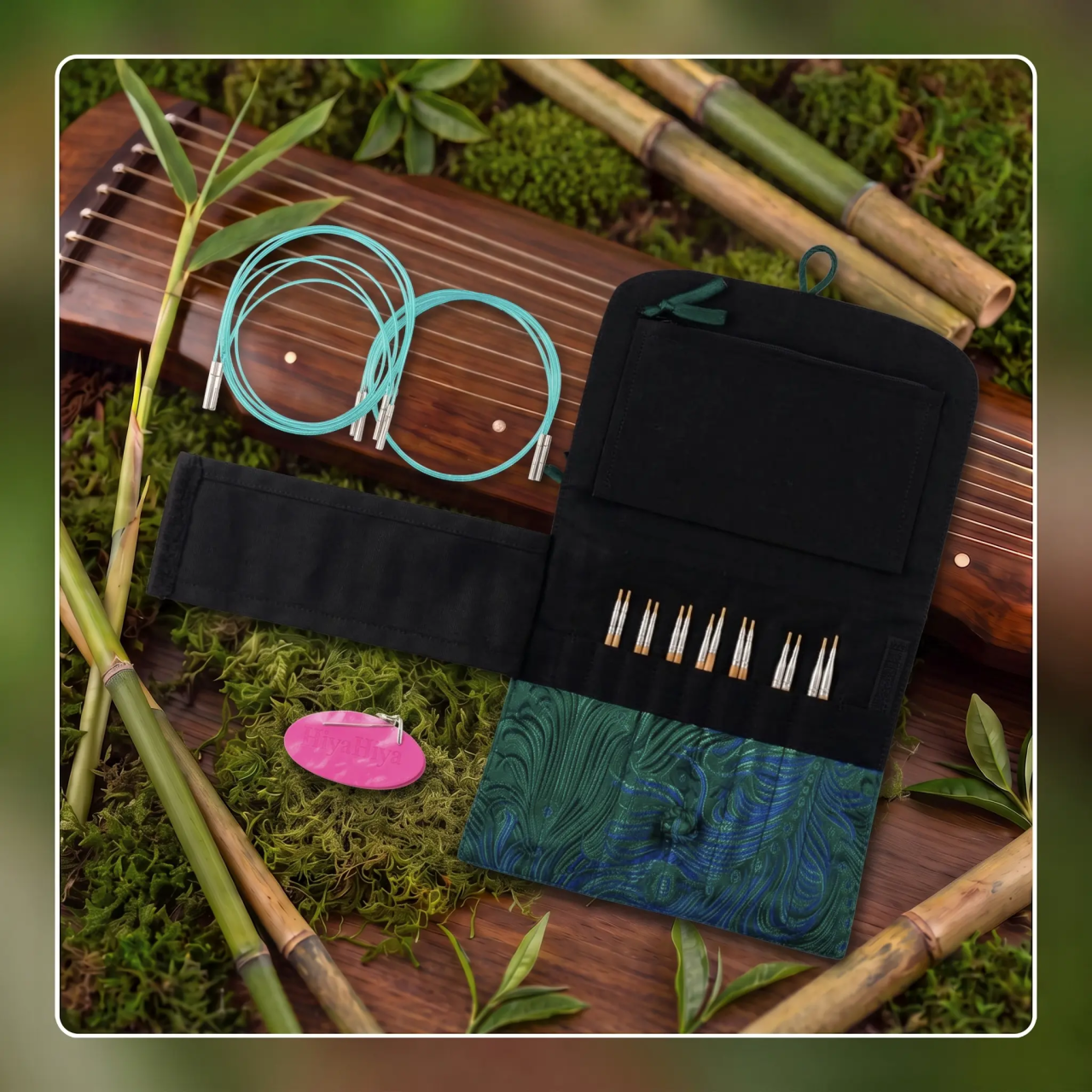 Набор съемных спиц 13 см Bamboo Standard Interchangeable HiyaHiya