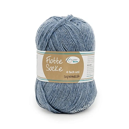 Rellana Flotte Socke 4f. Uni (972/Джинсовый меланж)