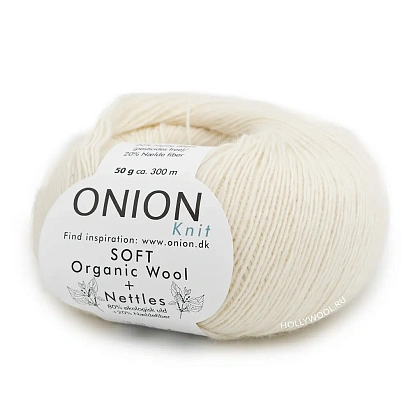 Onion Soft Organic Wool+Nettles (1501)