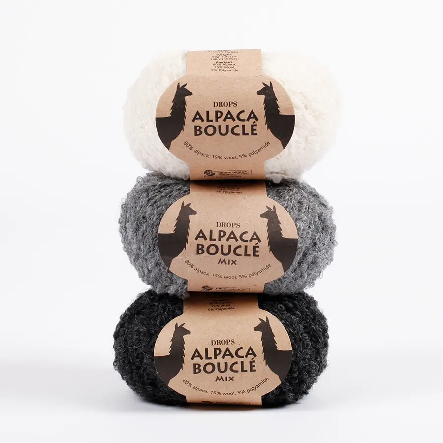 Пряжа Drops Alpaca Boucle