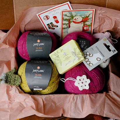 Набор для вязания "Лопапейса Руны" (размер S-M) Георгин