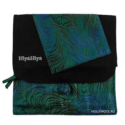 Набор съемных спиц 13 см Bamboo Standard Interchangeable HiyaHiya (павлин)