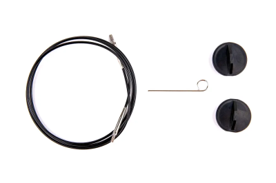 40 см чёрная леска swivel для съемных укороченных спиц Lykke