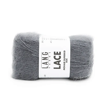 Lang Yarns Lace (005/Стальной)