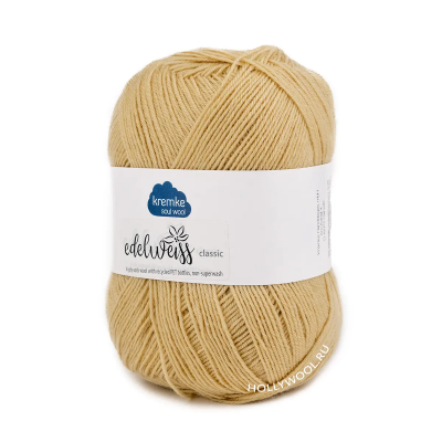 Kremke Edelweiss Classic 4ply (401/Ваниль)