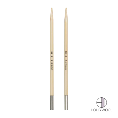 3.25 мм 9.5 см спицы съемные "СarryC" Tulip