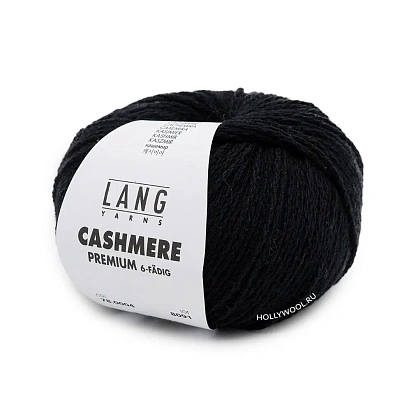 Lang Yarns Cashmere Premium (004/Черный)