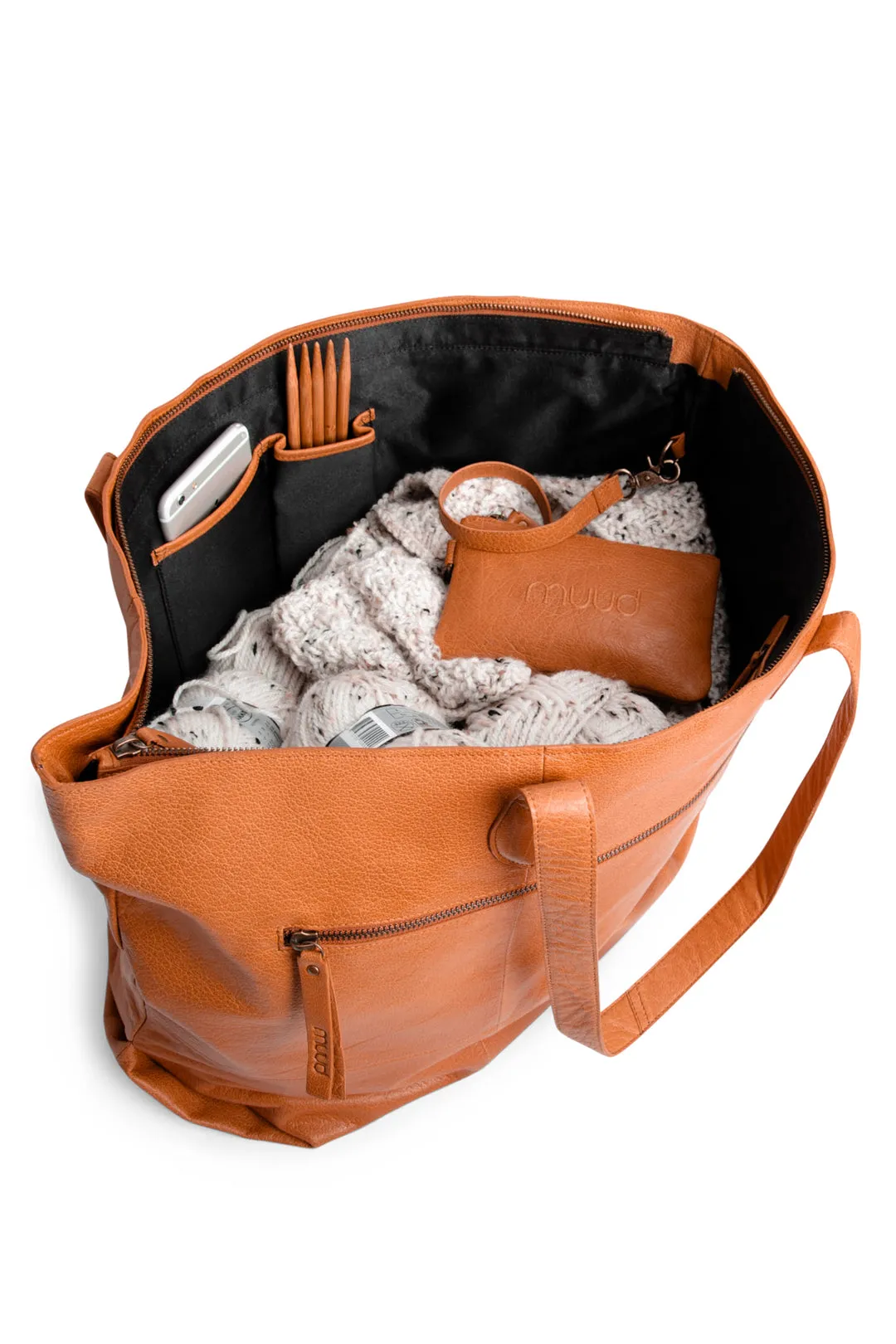 Сумка-тоут Laura weekender Whisky muud