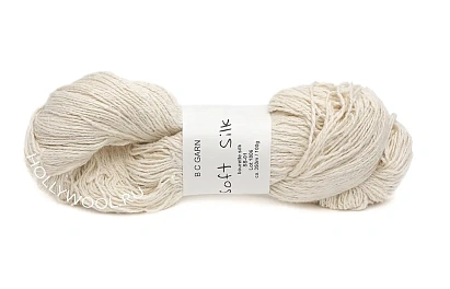 BC Garn Soft Silk (001/Натуральный белый)