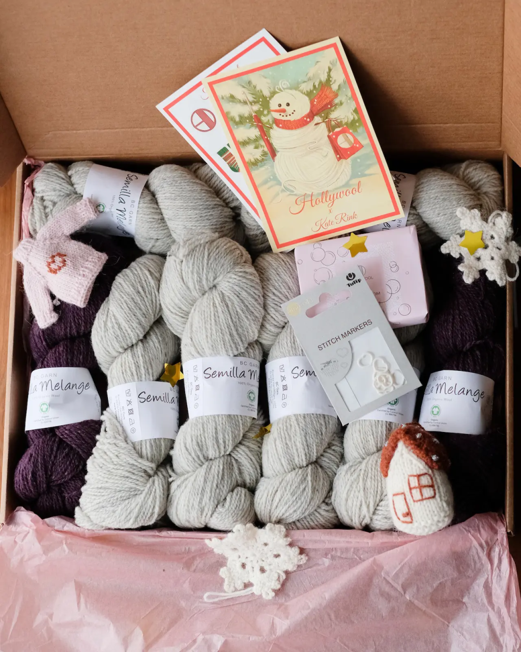 Набор для вязания "Лопапейса Руны" (размер S-L) cветло-серый