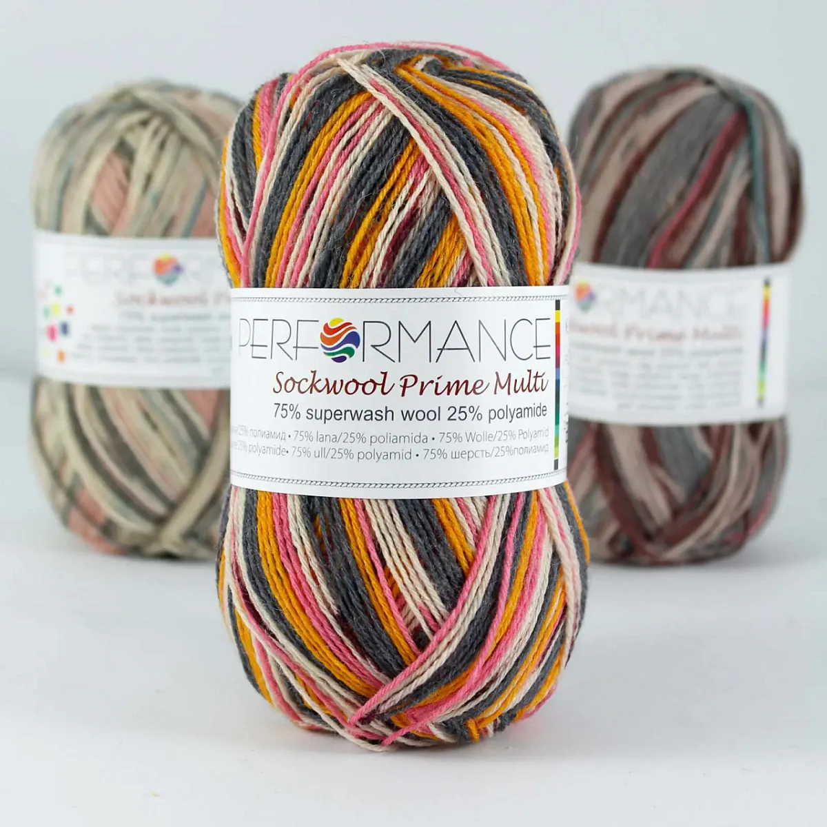 Пряжа Performance Sockwool Prime Multi