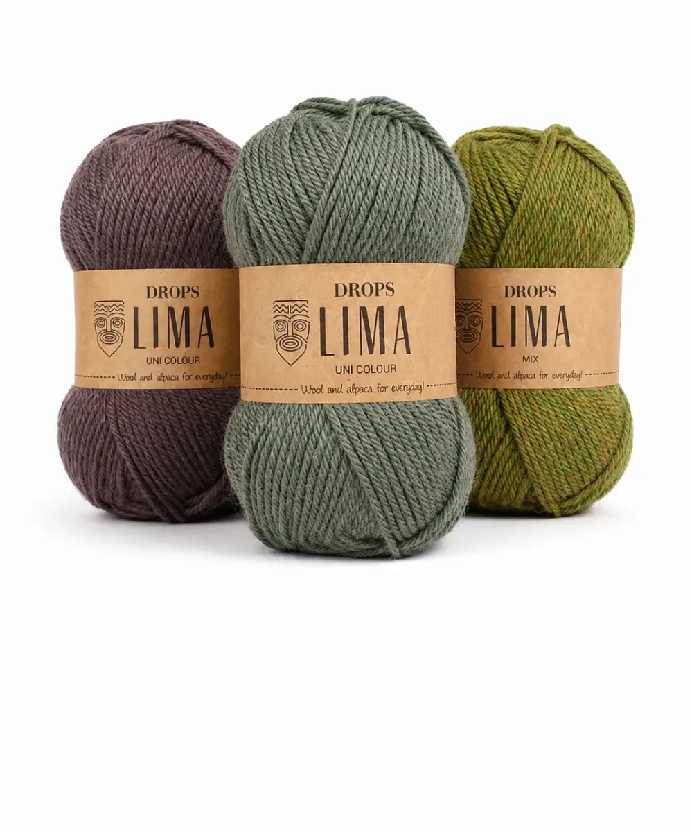 Пряжа Drops Lima MIX & UNI