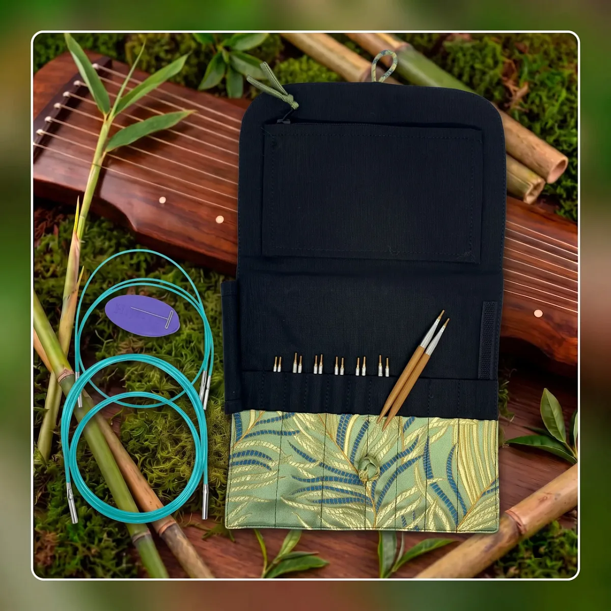Набор съемных спиц 10 см Bamboo Standard Interchangeable HiyaHiya