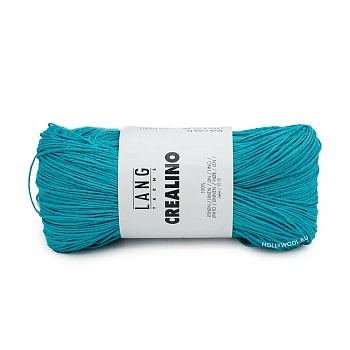 Lang Yarns Crealino (79/Яркий бирюзовый)