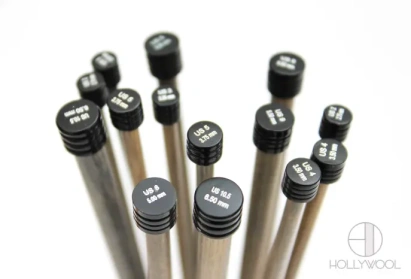 Прямые спицы 25 см Driftwood Lykke - купить на Hollywool.ru