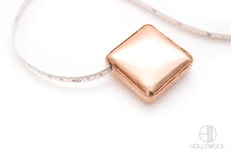 Лента сантиметровая Rose Gold