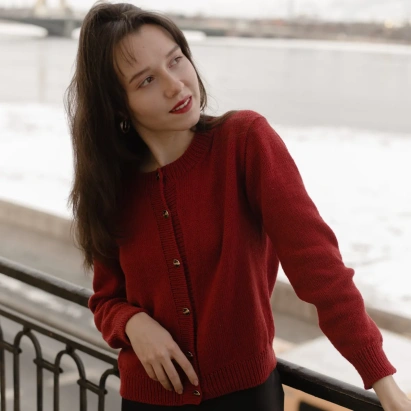 Описание Кардиган Амели - купить на Hollywool.ru
