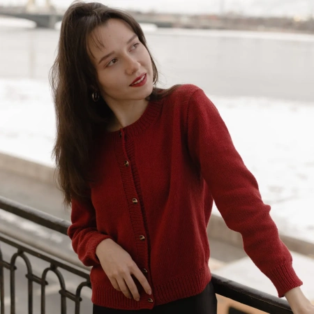 Описание Кардиган Амели - купить на Hollywool.ru