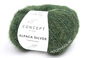 Katia Concept Alpaca Silver (272/Лесной мох) Katia Concept Alpaca Silver (272/Лесной мох)