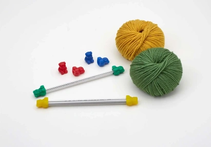 Наконечники для спиц addiBears (8 шт) - купить на Hollywool.ru