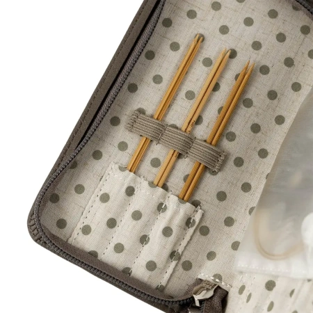 Набор тонких съемных бамбуковых спиц CarryC Long 12 см"Fine Gauge" Tulip - купить на Hollywool.ru