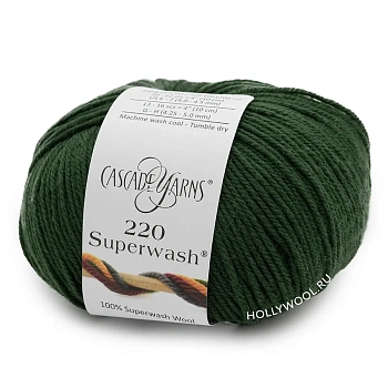 Cascade 220 Superwash (801/Сочный зеленый) Cascade 220 Superwash (801/Сочный зеленый)