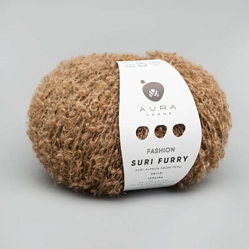 Aura Yarns Suri Furry (005/oak)