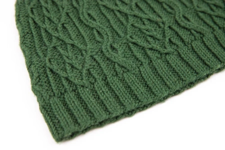 Шапка Liana (зеленый) - купить на Hollywool.ru