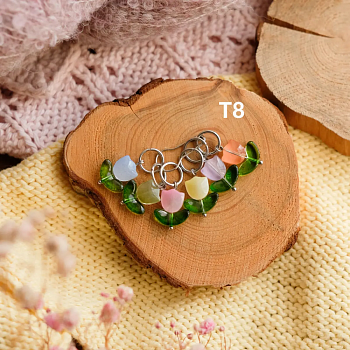 Маркеры ручной работы "Тюльпаны", набор №8