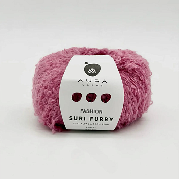 Aura Yarns Suri Furry (065/blush)