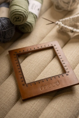 Рамка для подсчета плотности вязания Dana Black muud - купить на Hollywool.ru