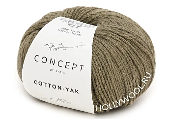 Katia Concept Cotton-Yak (107/Хаки)