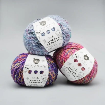 Пряжа Aura Yarns Alpaca Carnival Пряжа Aura Yarns Alpaca Carnival - купить на Hollywool.ru